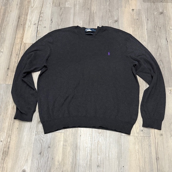 Polo Ralph Lauren Other - MENS POLO BY RALPH LAUREN GREY SWEATER